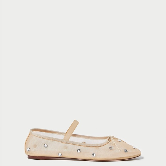 Loeffler Randall Leonie Mesh Ballet Flat with Crystals - Picture 6 of 6